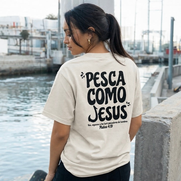 Pesca Como Jesus T-Shirt
