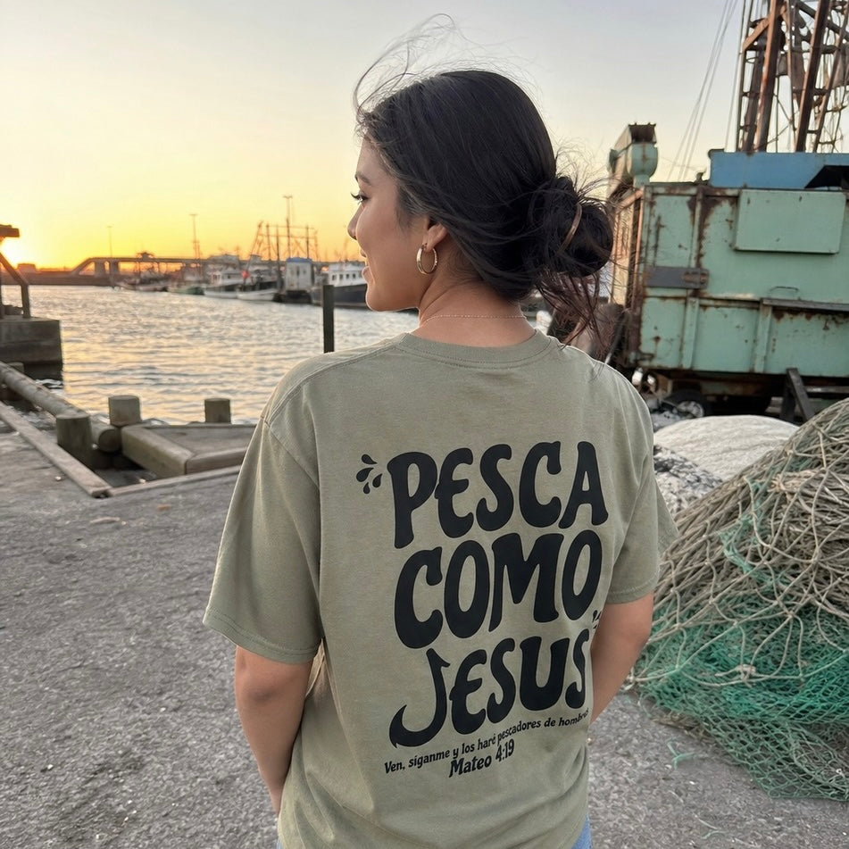 Pesca Como Jesus T-Shirt