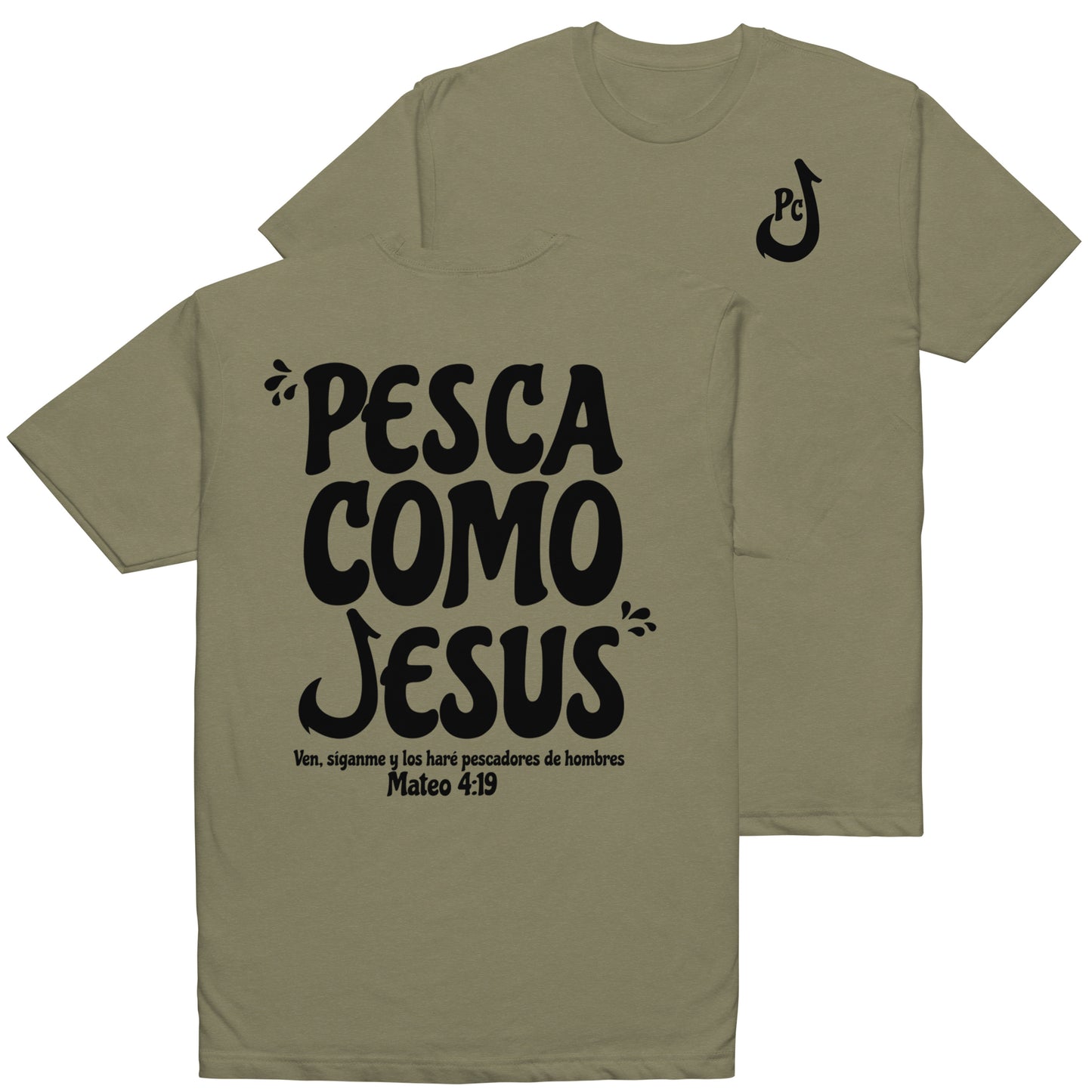 Pesca Como Jesus T-Shirt